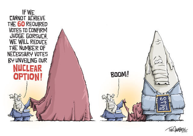 CARTOON: The nuclear option